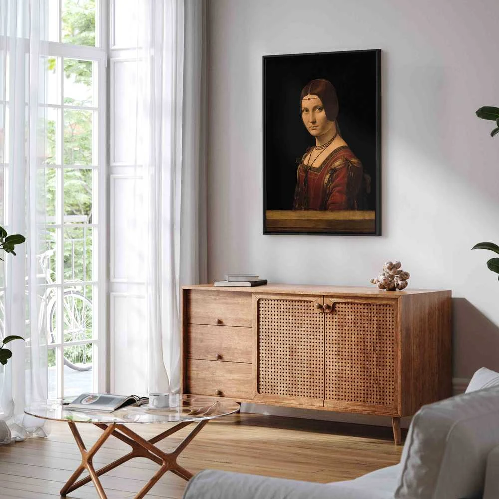 Artgeist Paveikslas - Leonardo da Vinci – Beautiful Ferronière