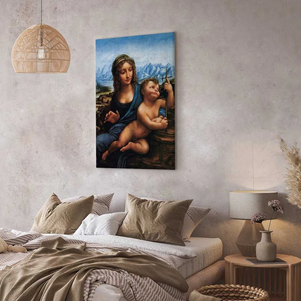 Artgeist Paveikslas - Leonardo da Vinci – Madonna With a Distaff