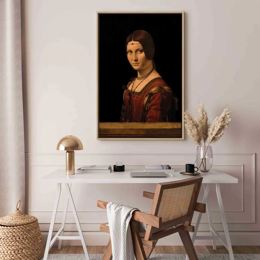 Artgeist Paveikslas - Leonardo da Vinci – Beautiful Ferronière