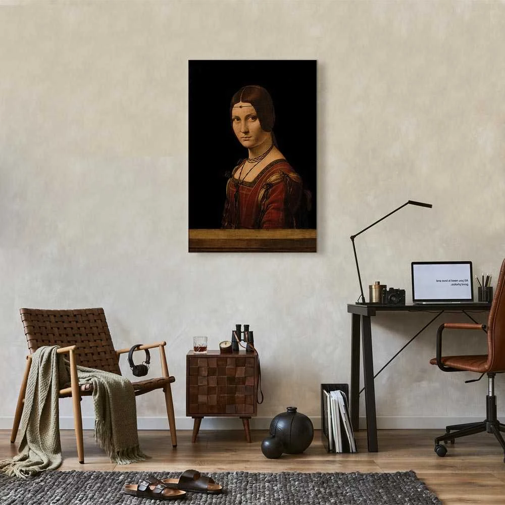 Artgeist Paveikslas - Leonardo da Vinci – Beautiful Ferronière