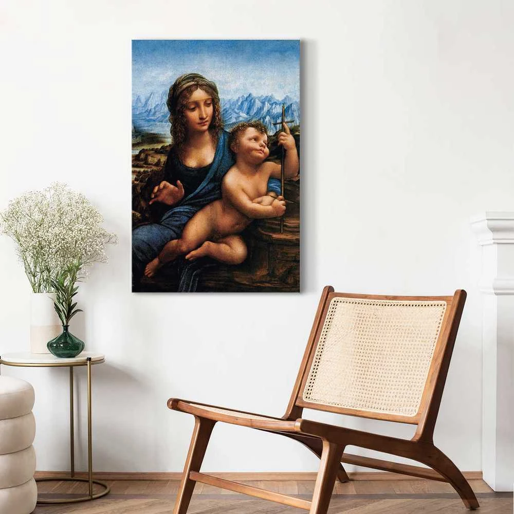 Artgeist Paveikslas - Leonardo da Vinci – Madonna With a Distaff