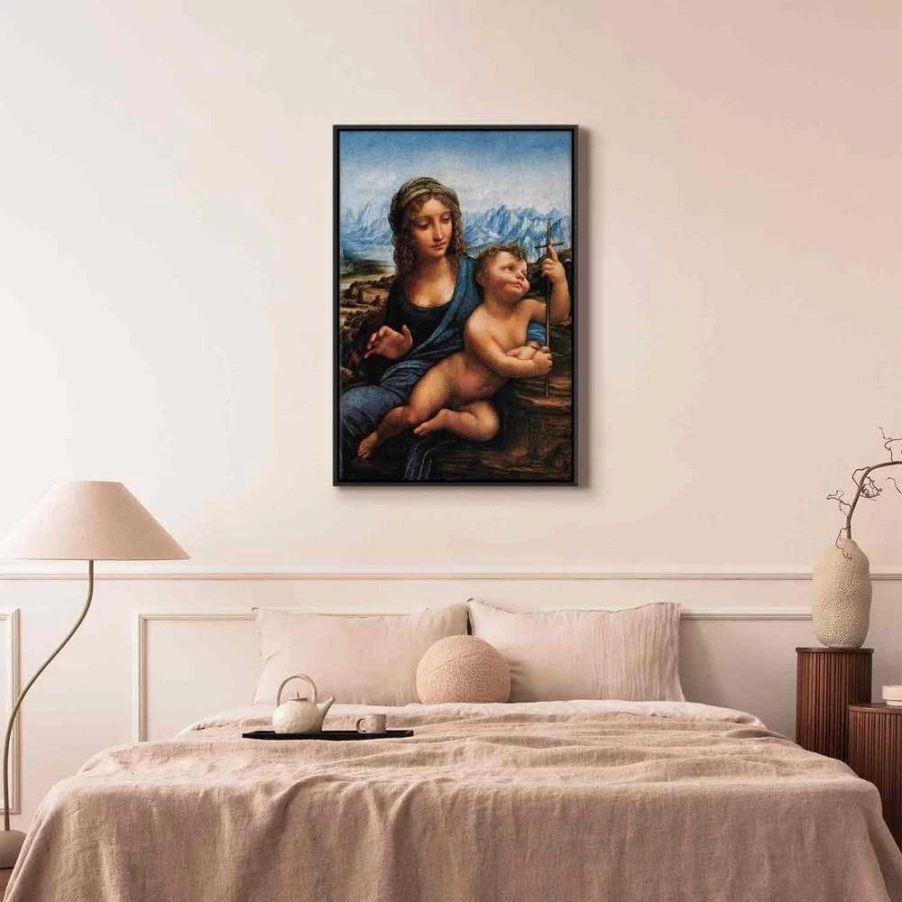 Artgeist Paveikslas - Leonardo da Vinci – Madonna With a Distaff