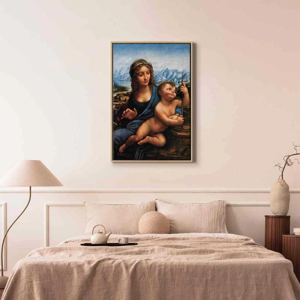 Artgeist Paveikslas - Leonardo da Vinci – Madonna With a Distaff