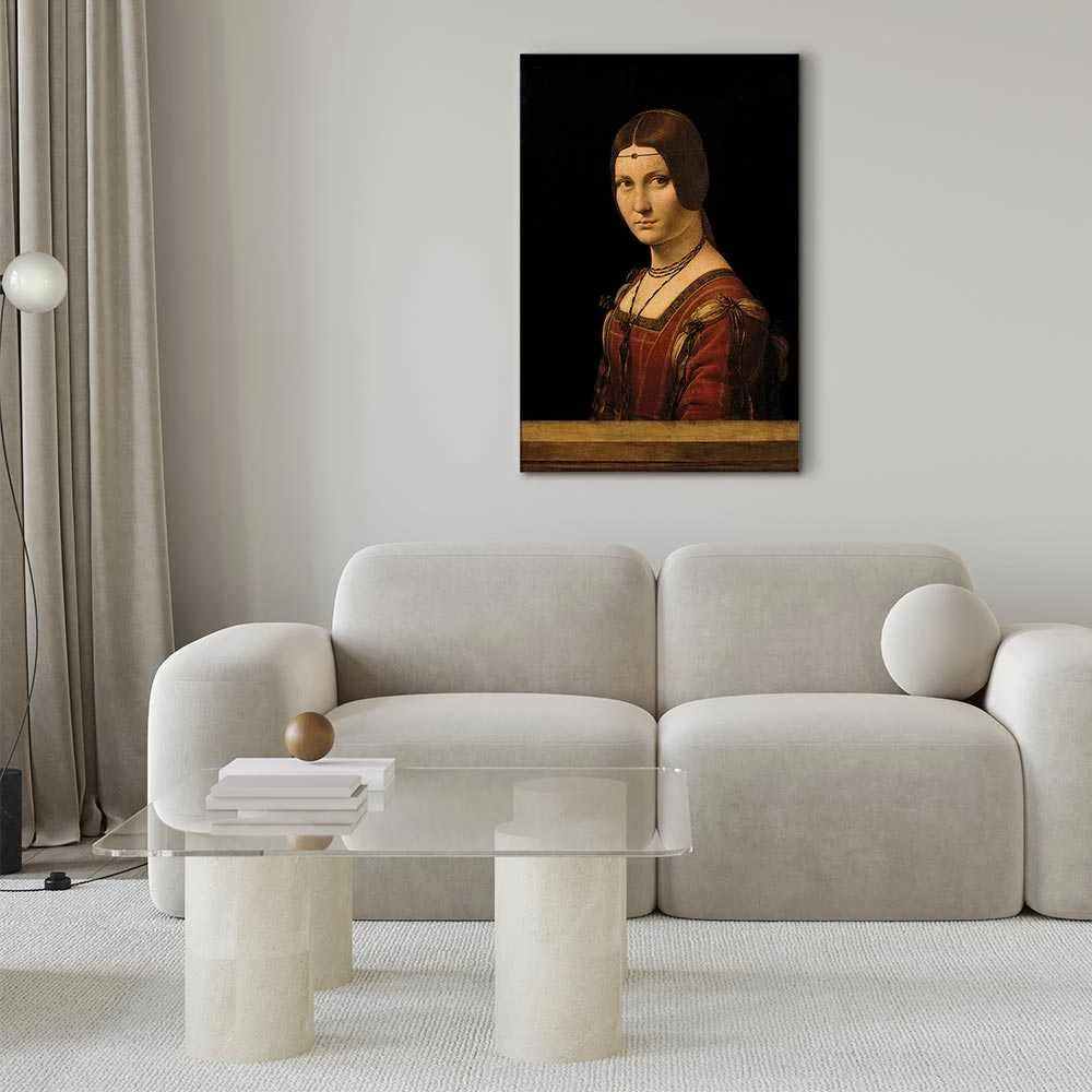Artgeist Paveikslas - Leonardo da Vinci – Beautiful Ferronière