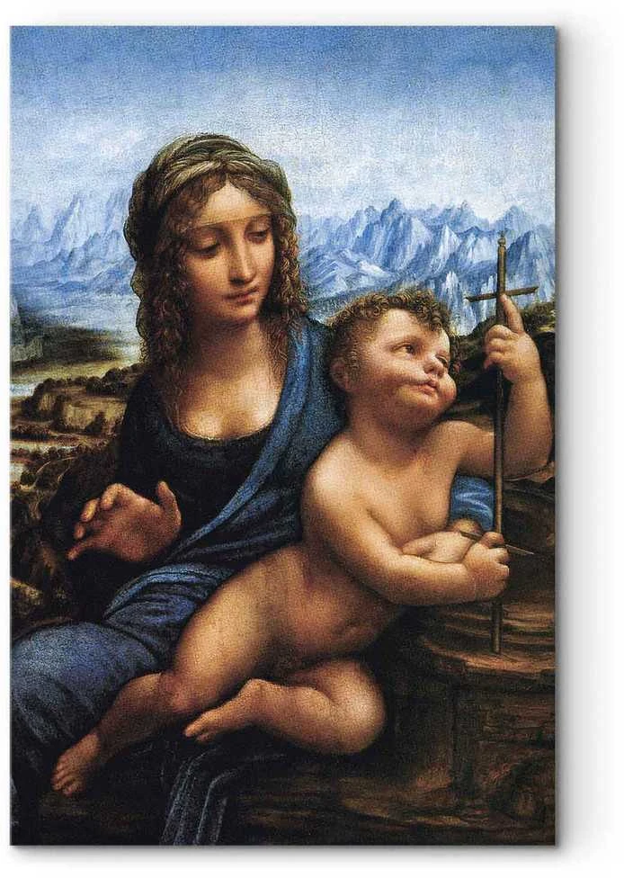 Artgeist Paveikslas - Leonardo da Vinci – Madonna With a Distaff