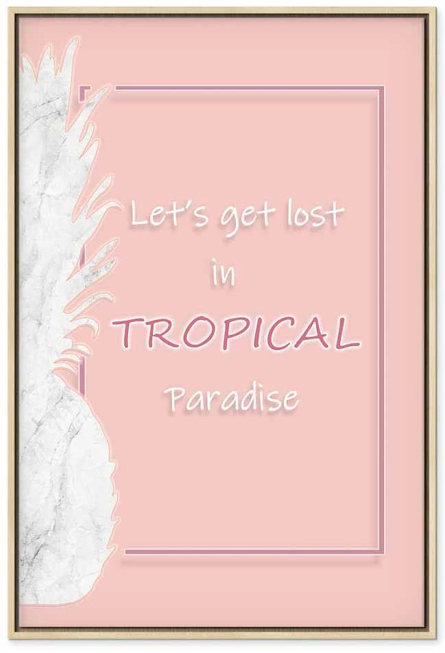 Artgeist Paveikslas - Let's Get Lost in Tropical Paradise (1 Part) Vertical