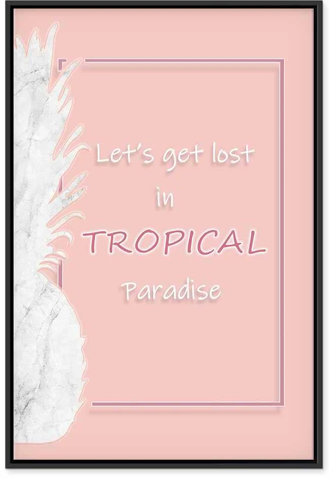 Artgeist Paveikslas - Let's Get Lost in Tropical Paradise (1 Part) Vertical