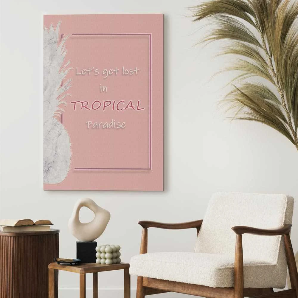 Artgeist Paveikslas - Let's Get Lost in Tropical Paradise (1 Part) Vertical