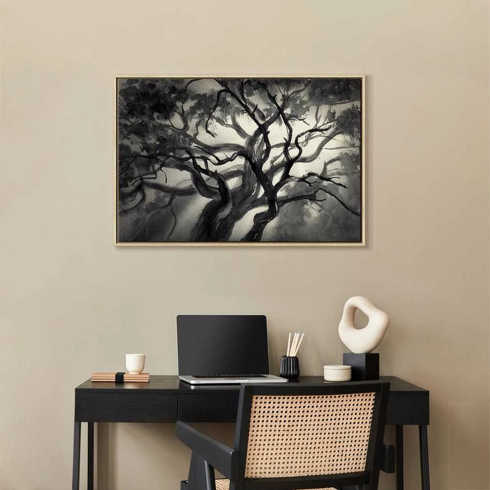 Artgeist Paveikslas - Lighted Branches (1 Part) Wide