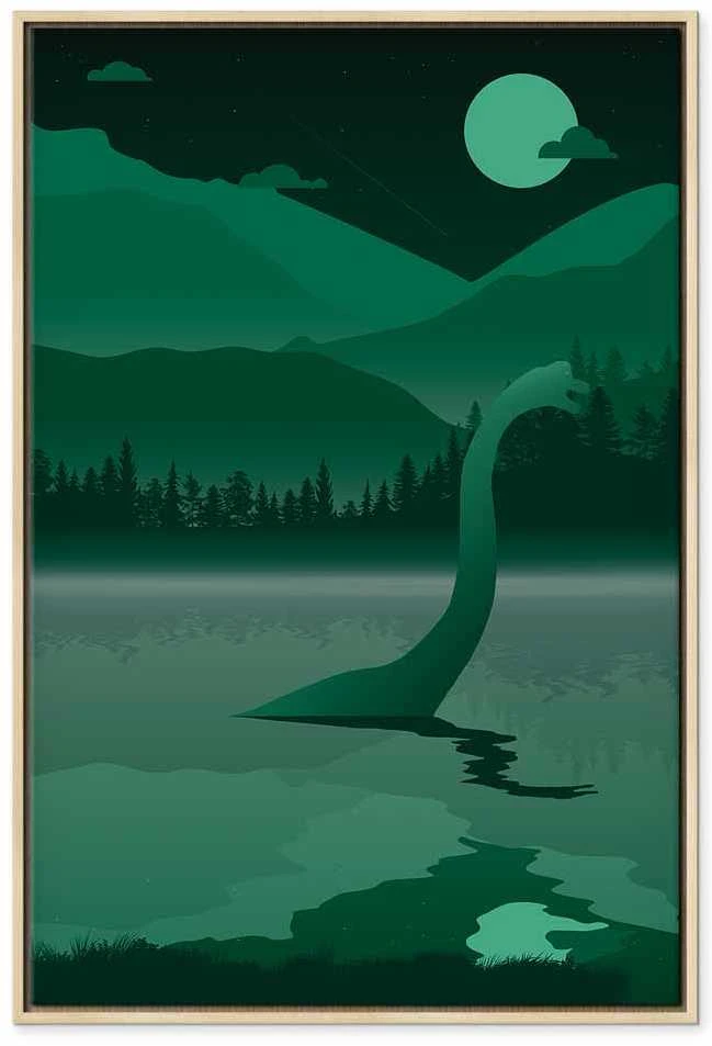 Artgeist Paveikslas - Loch Ness (1 Part) Vertical