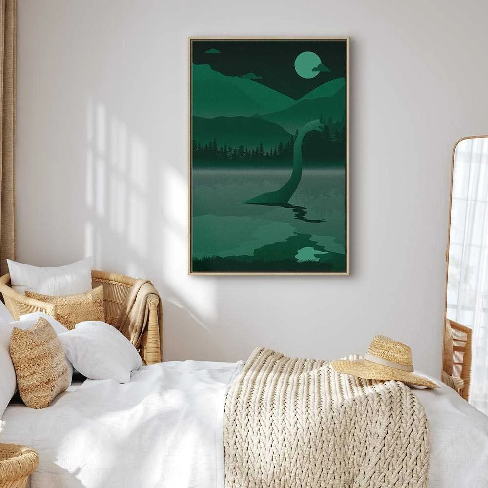 Artgeist Paveikslas - Loch Ness (1 Part) Vertical