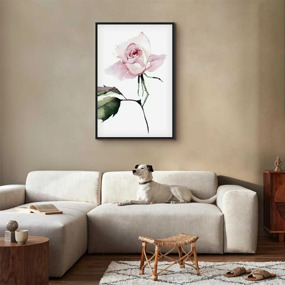 Artgeist Paveikslas - Lonely Rose (1 Part) Vertical