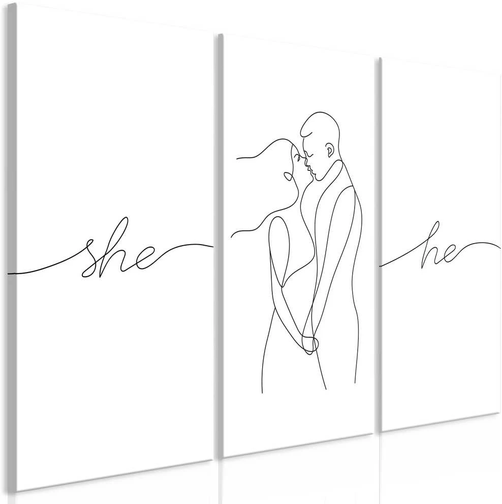 Artgeist Paveikslas - Love Triptych (3 Parts)