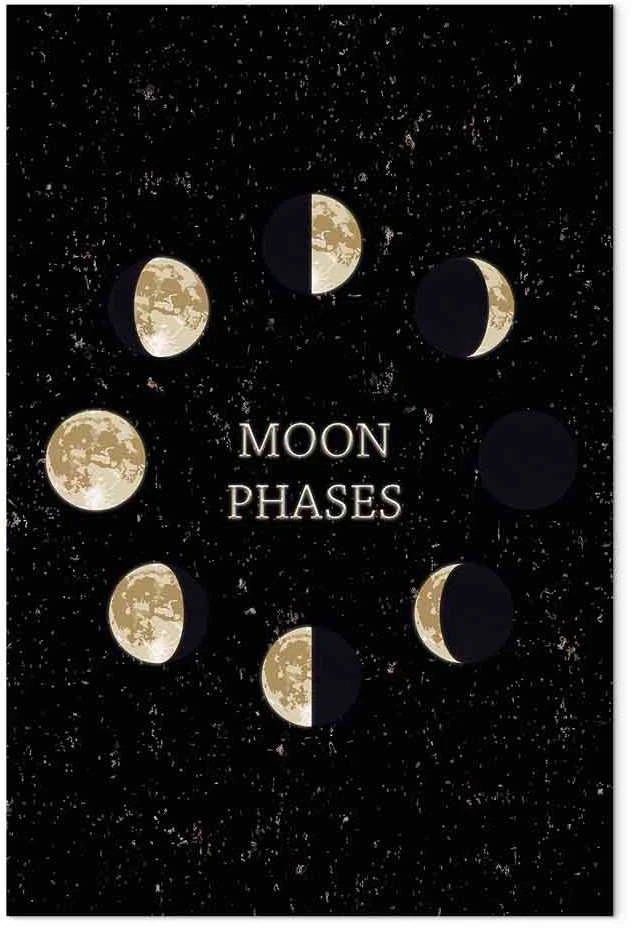 Artgeist Paveikslas - Lunar Cycle (1 Part) Vertical