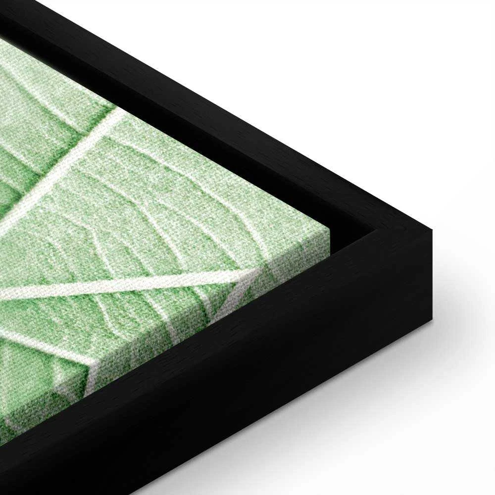 Artgeist Paveikslas - Malachite Leaf (1 Part) Vertical