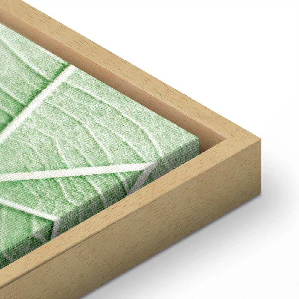 Artgeist Paveikslas - Malachite Leaf (1 Part) Vertical