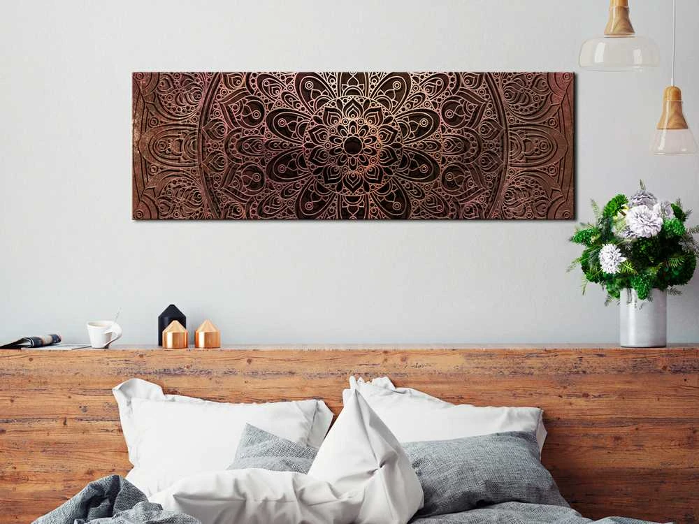 Artgeist Paveikslas - Mandala: Amber Silence