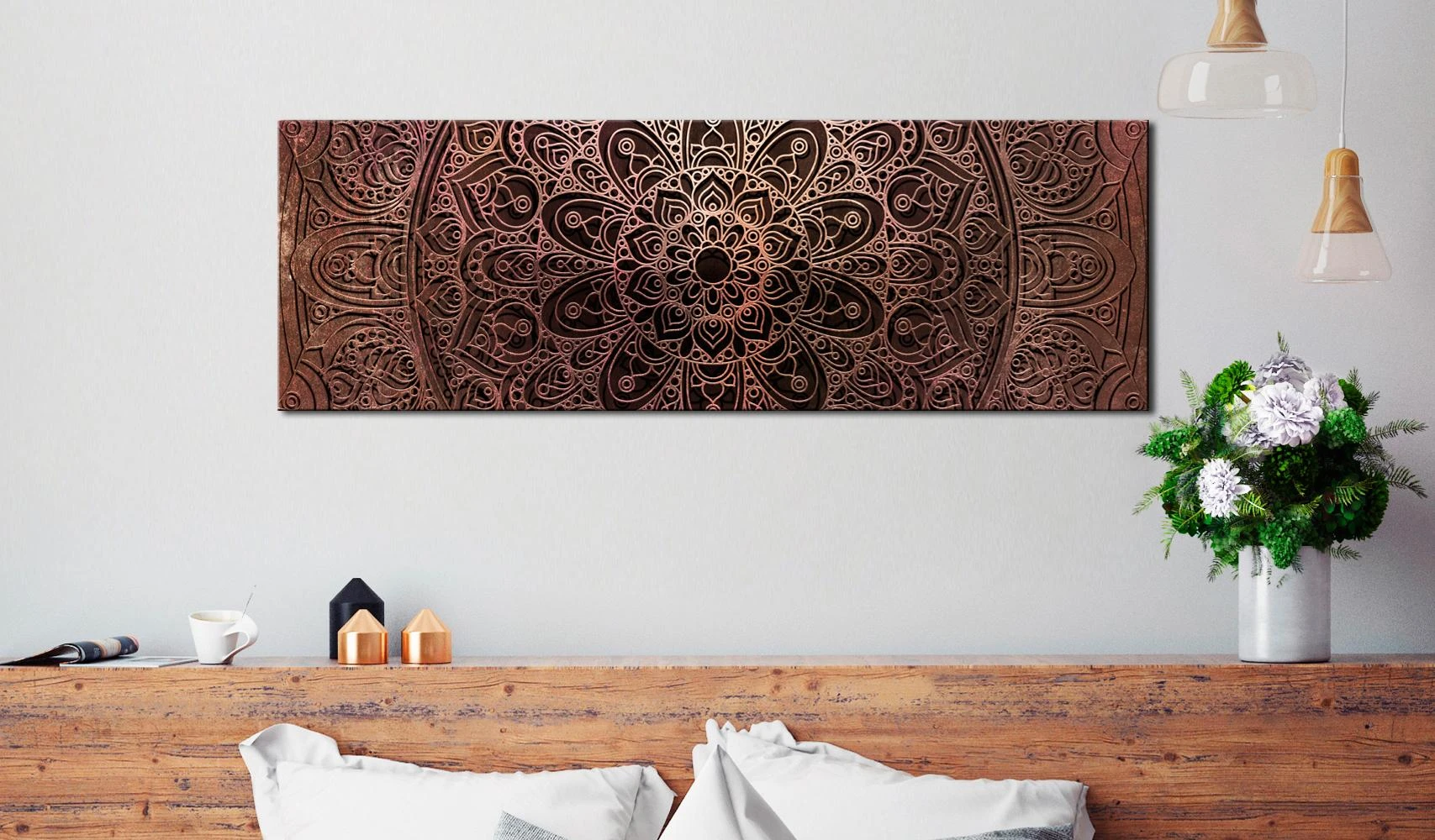Artgeist Paveikslas - Mandala: Amber Silence