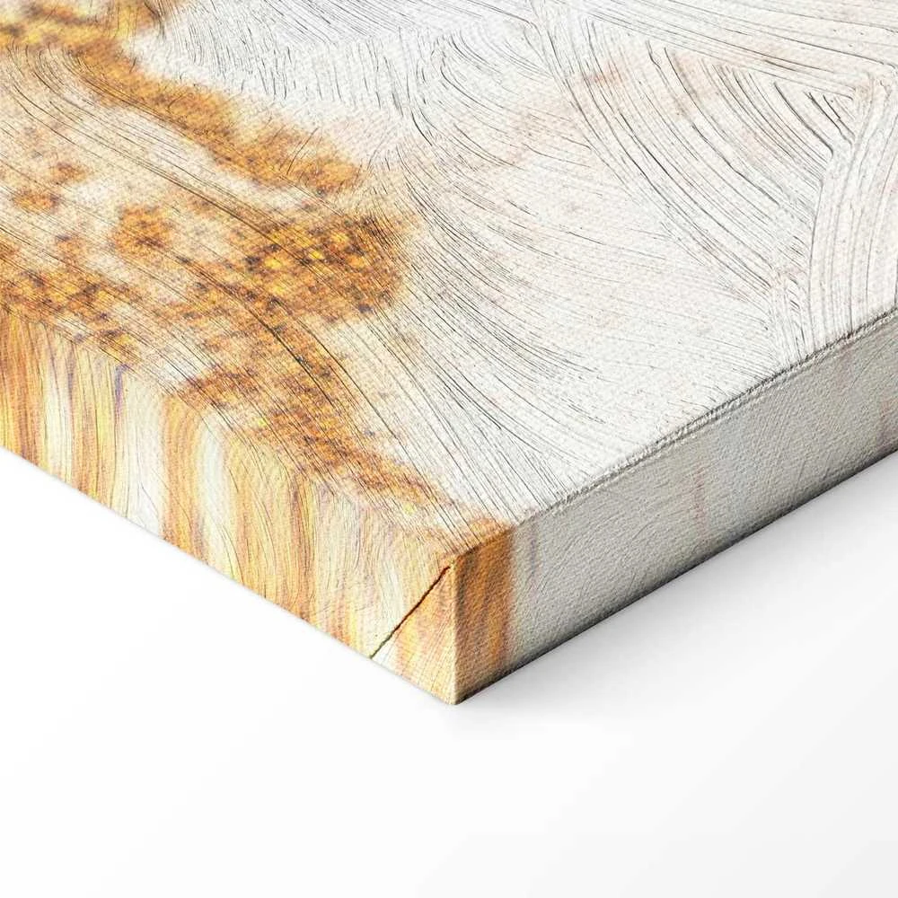 Artgeist Paveikslas - Marble and navy mėlynas – abstract textured pattern inspired by the starry sky