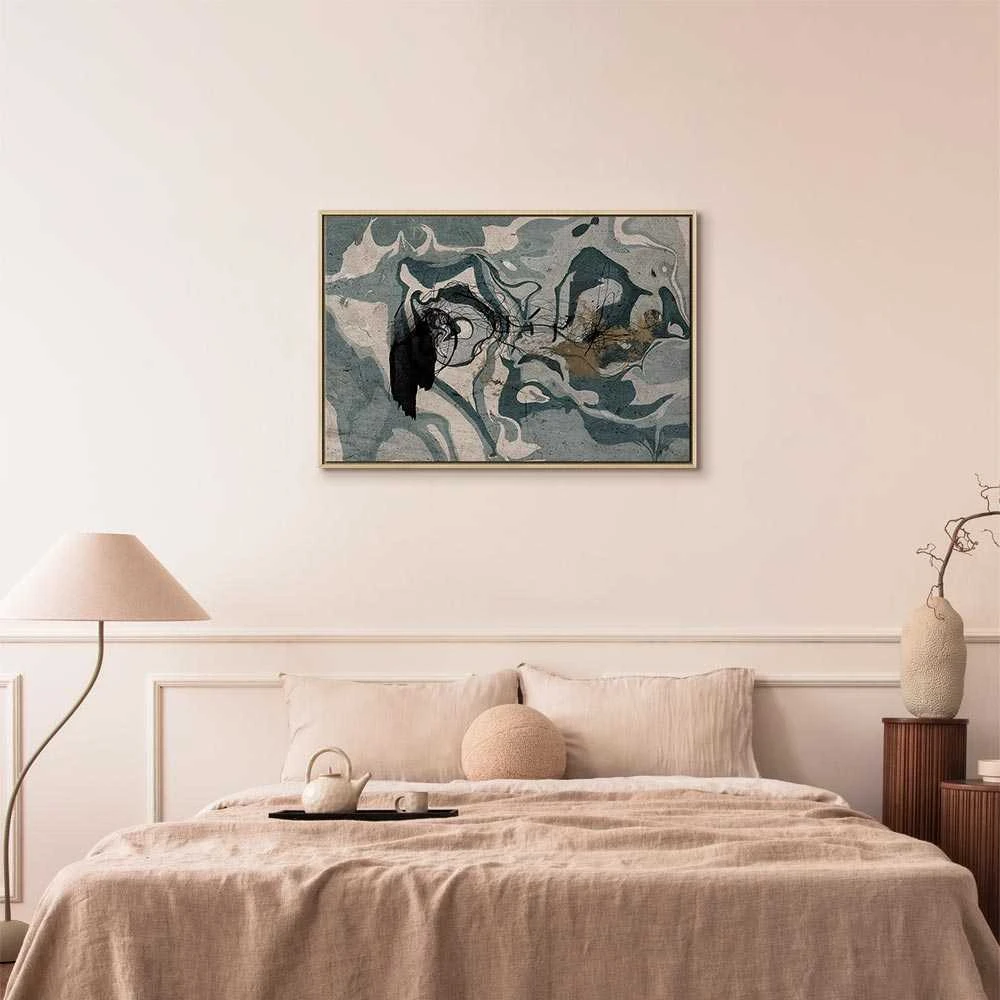 Artgeist Paveikslas - Marbled Reflection (1 Part) Wide