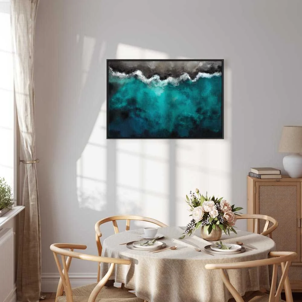 Artgeist Paveikslas - Mėlyna Lagoon (1 Part) Wide