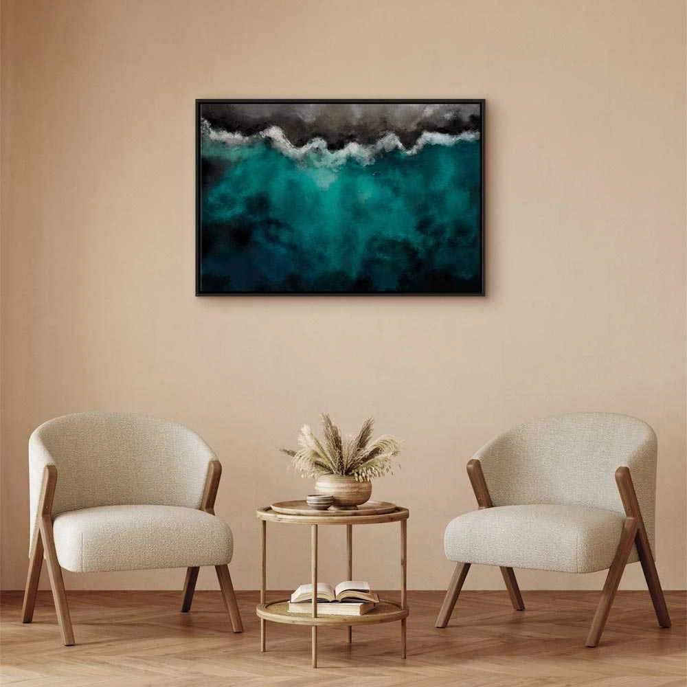 Artgeist Paveikslas - Mėlyna Lagoon (1 Part) Wide