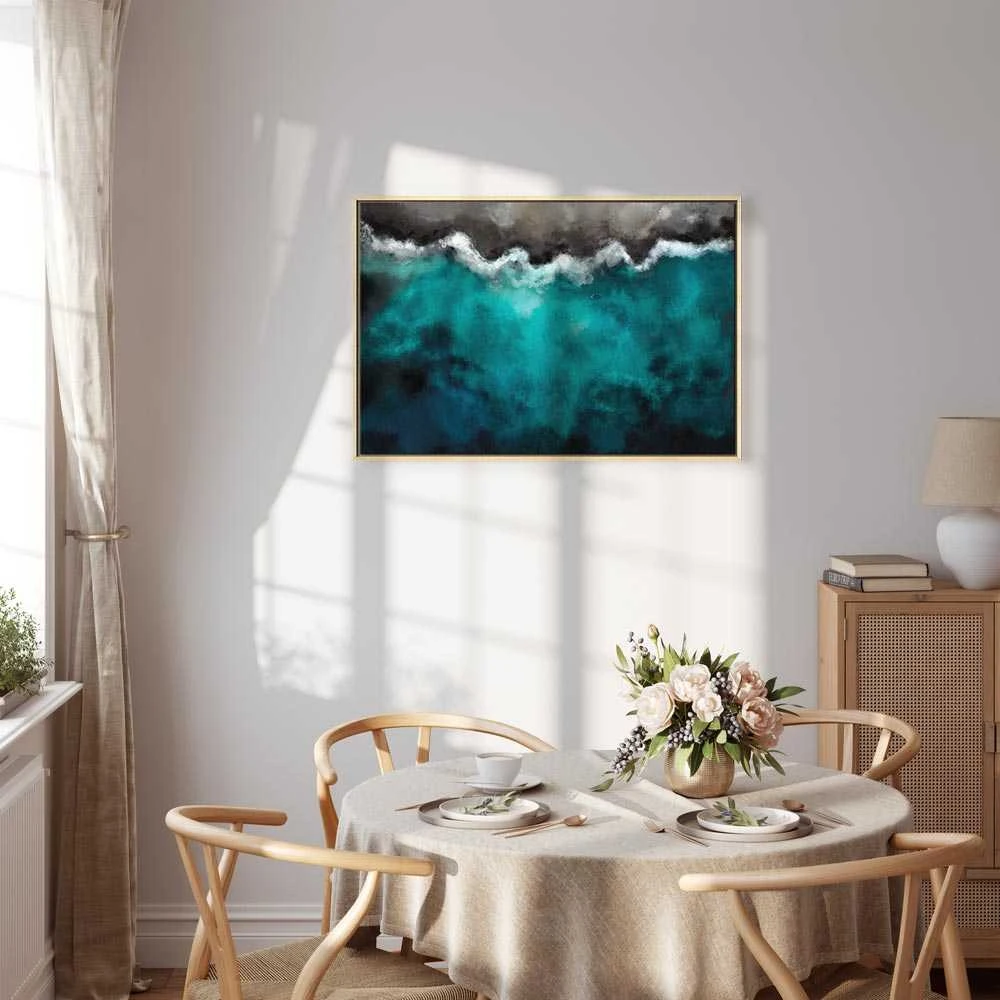 Artgeist Paveikslas - Mėlyna Lagoon (1 Part) Wide