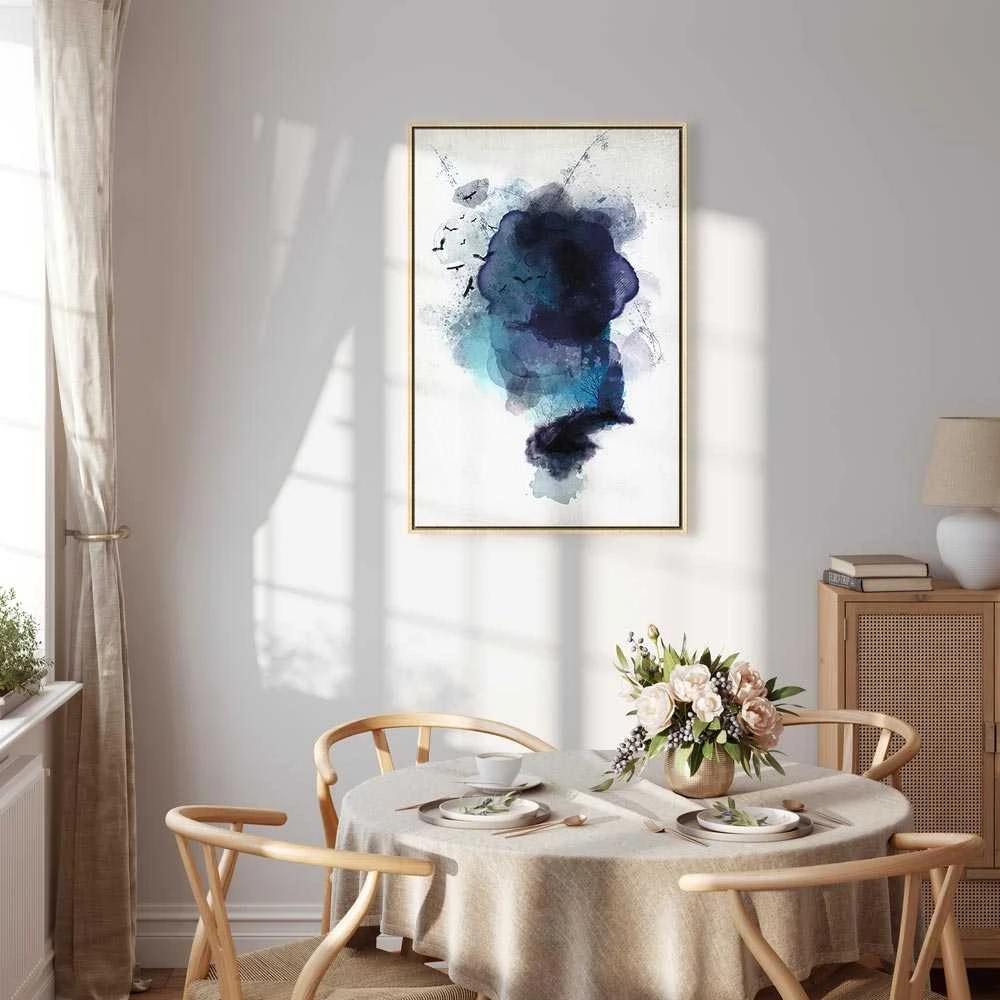 Artgeist Paveikslas - Mėlyna Memory (1 Part) Vertical