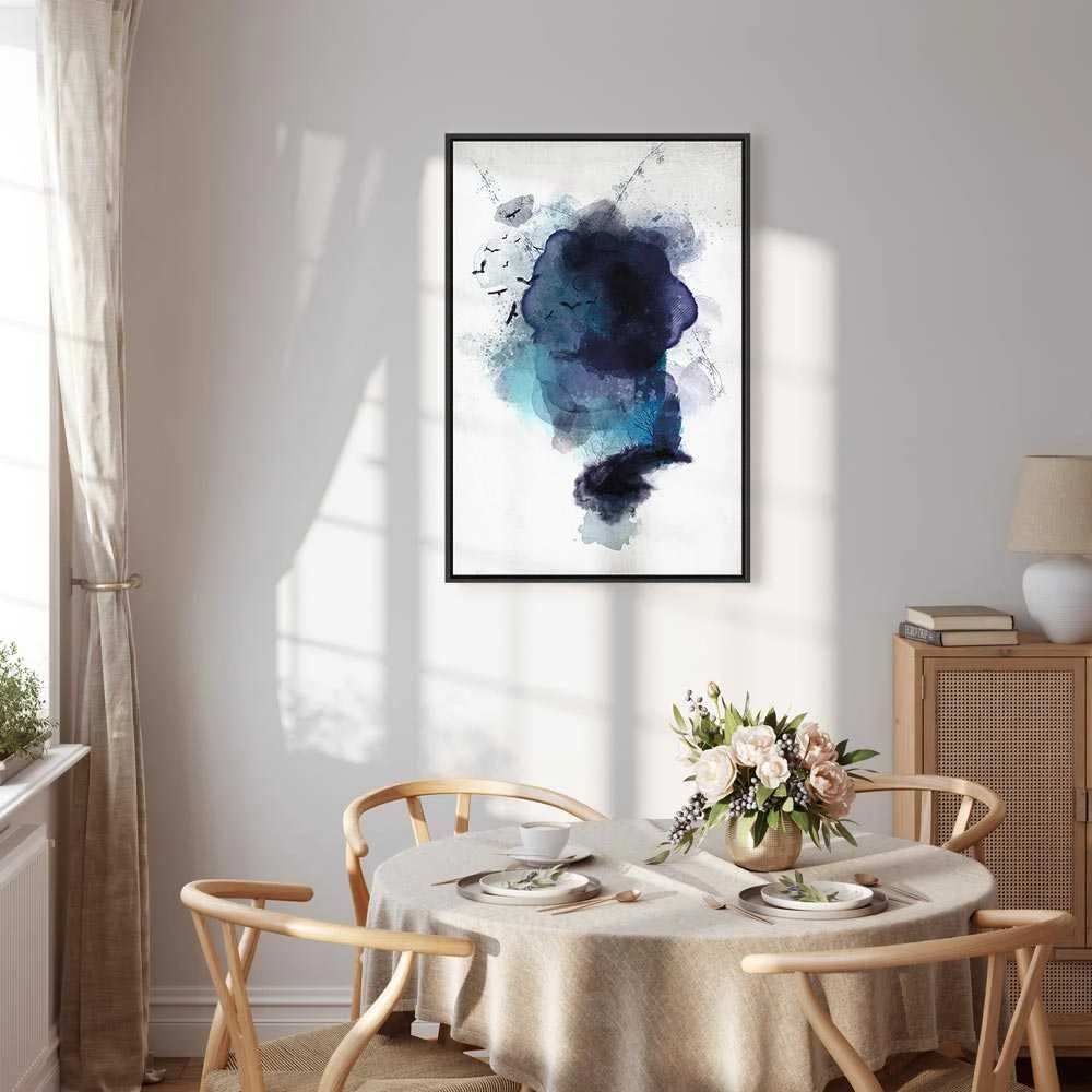 Artgeist Paveikslas - Mėlyna Memory (1 Part) Vertical