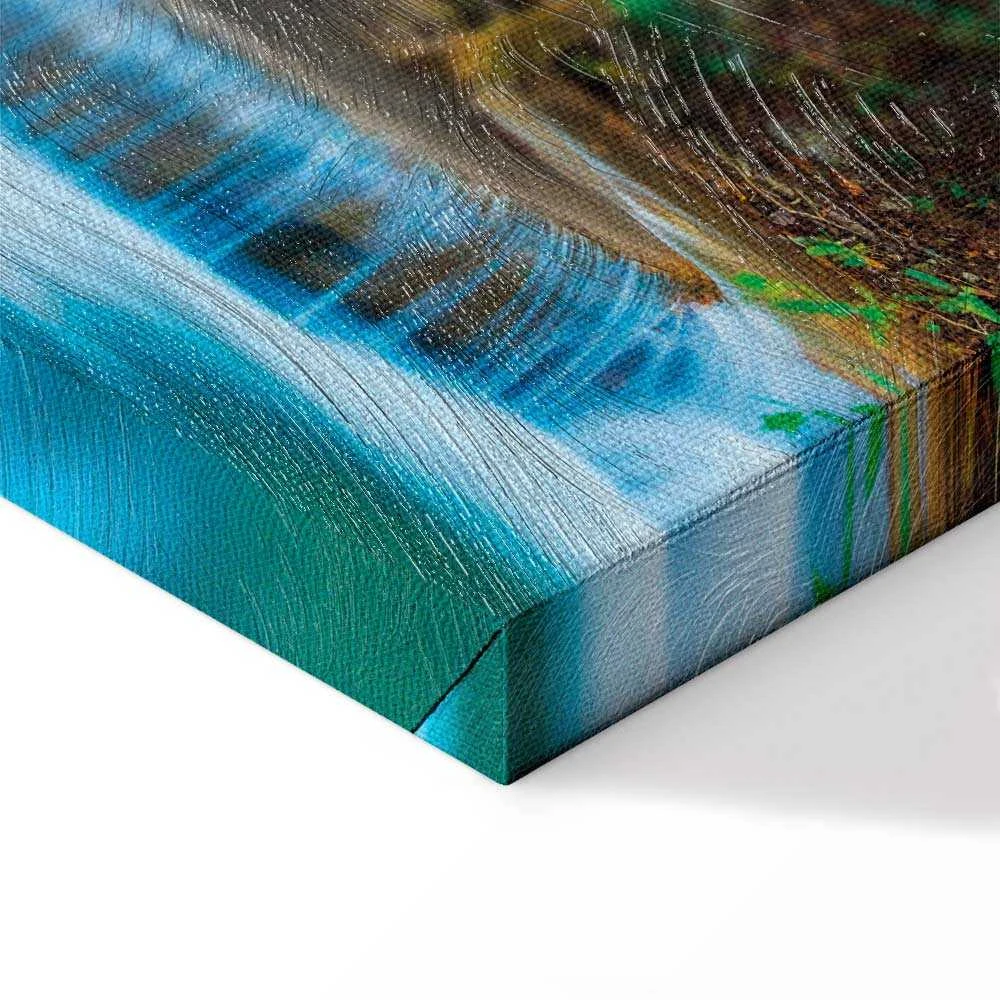 Artgeist Paveikslas - Mėlyna Waterfall in Kanchanaburi, Thailand