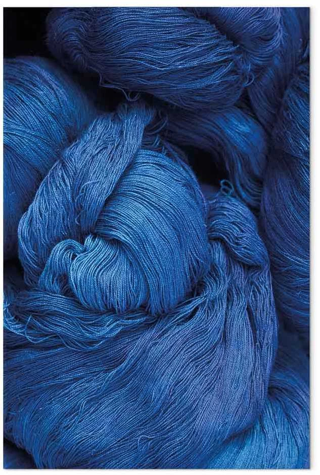 Artgeist Paveikslas - Mėlyna Worsted (1 Part) Vertical