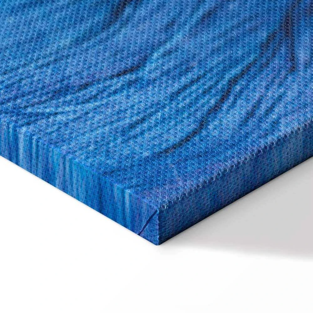Artgeist Paveikslas - Mėlyna Worsted (1 Part) Vertical
