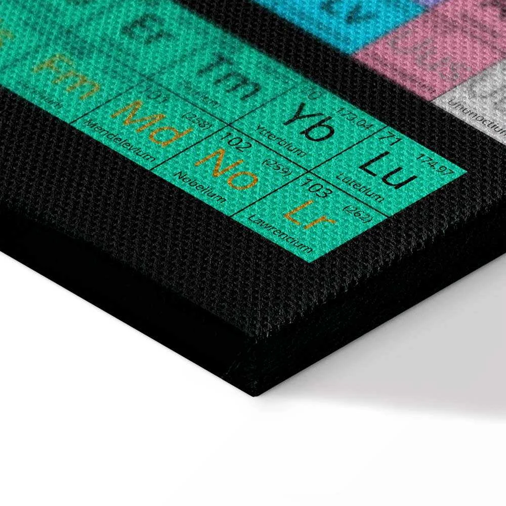 Artgeist Paveikslas - Mendeleev's Table (1 Part) Wide