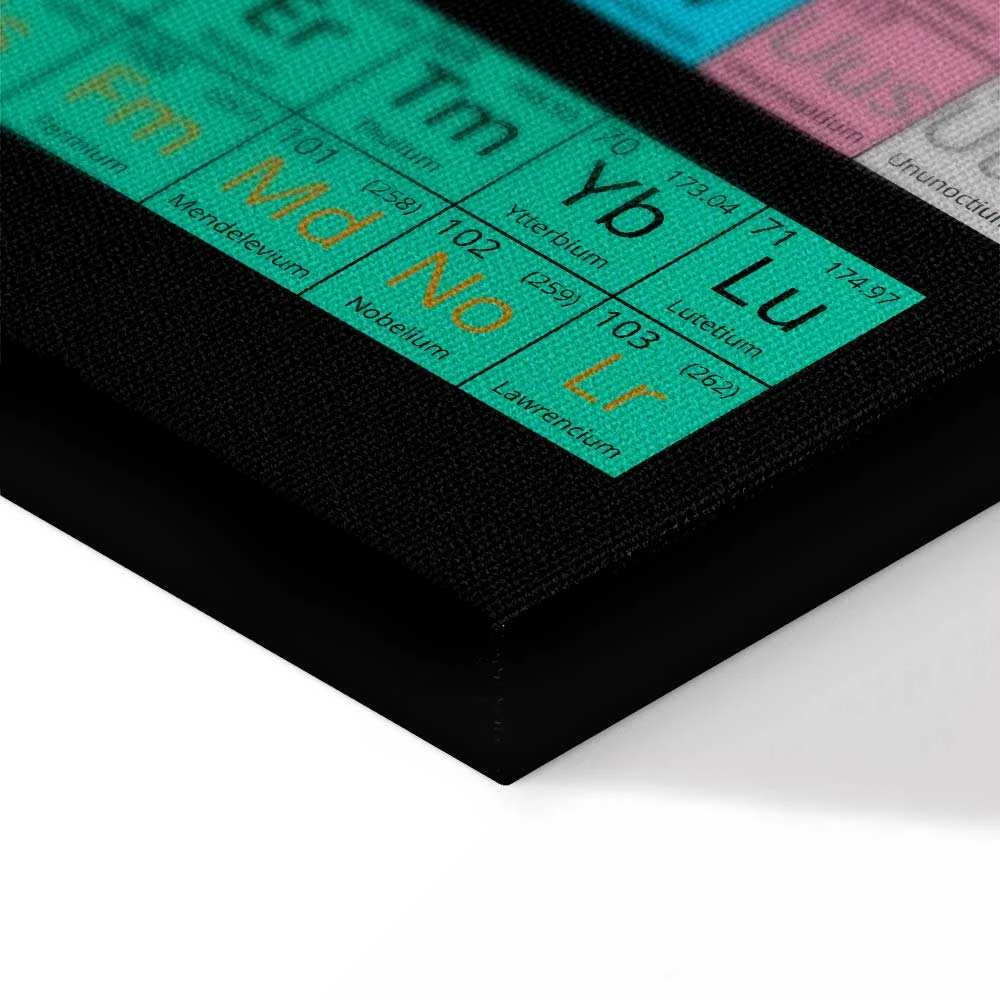 Artgeist Paveikslas - Mendeleev's Table (1 Part) Wide