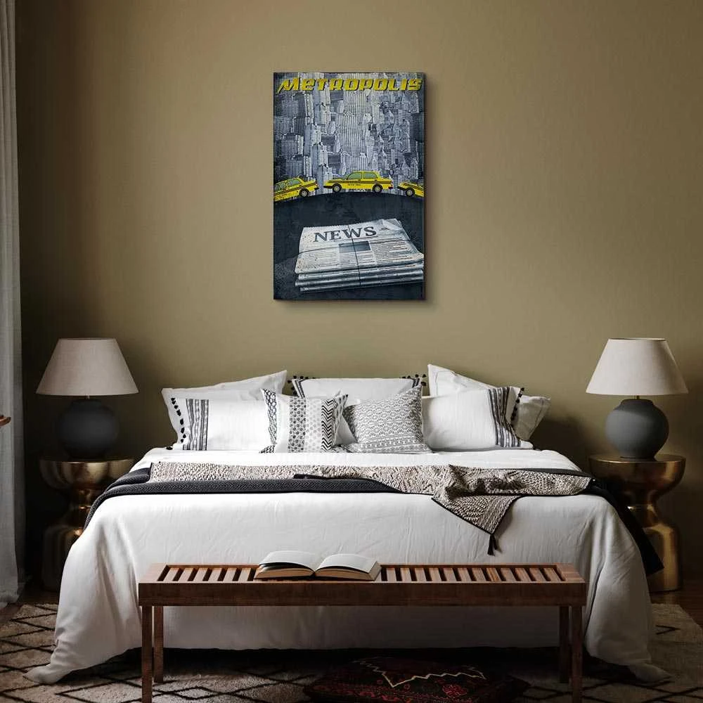 Artgeist Paveikslas - Metropolis (1 Part) Vertical