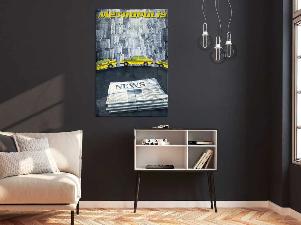 Artgeist Paveikslas - Metropolis (1 Part) Vertical