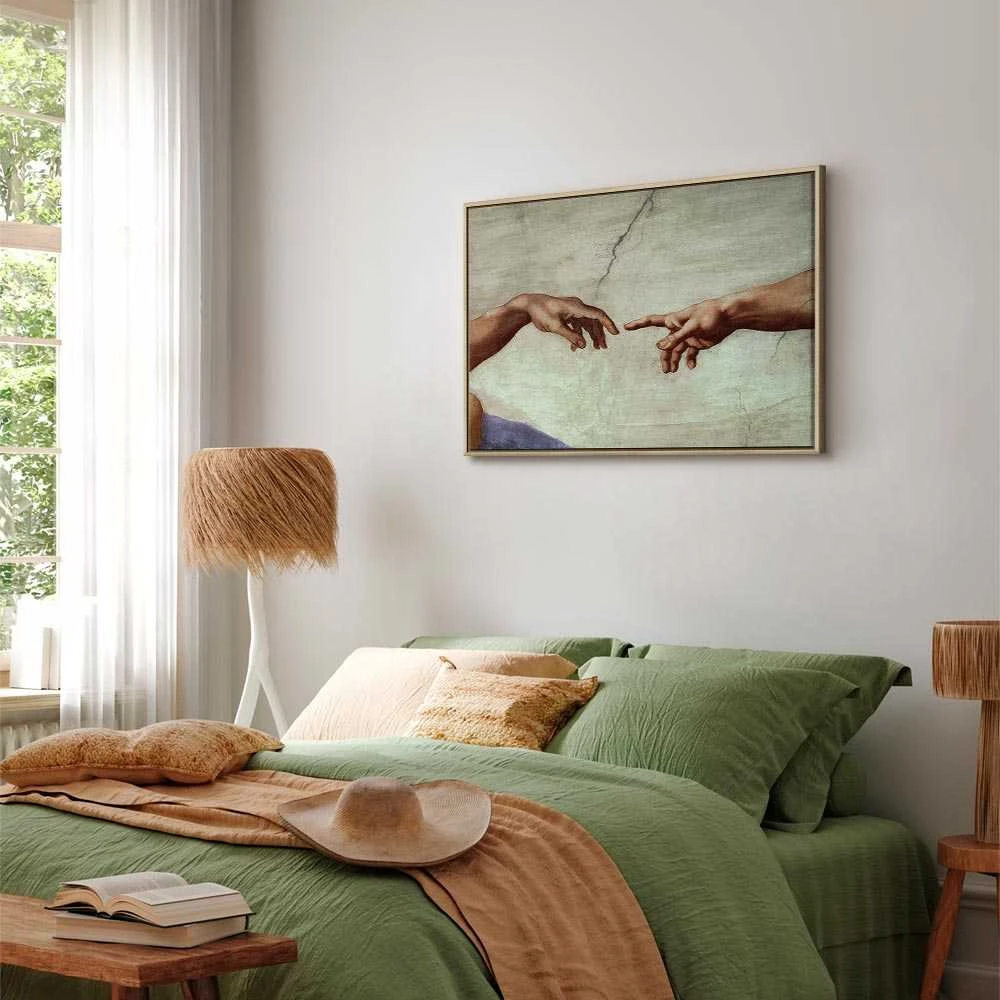 Artgeist Paveikslas - Michelangelo – The Creation of Adam (hands)