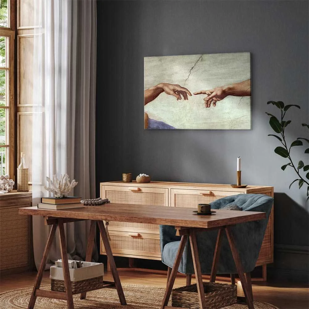 Artgeist Paveikslas - Michelangelo – The Creation of Adam (hands)