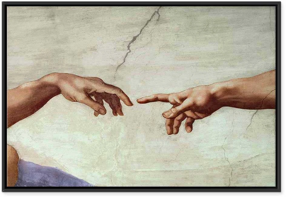 Artgeist Paveikslas - Michelangelo – The Creation of Adam (hands)