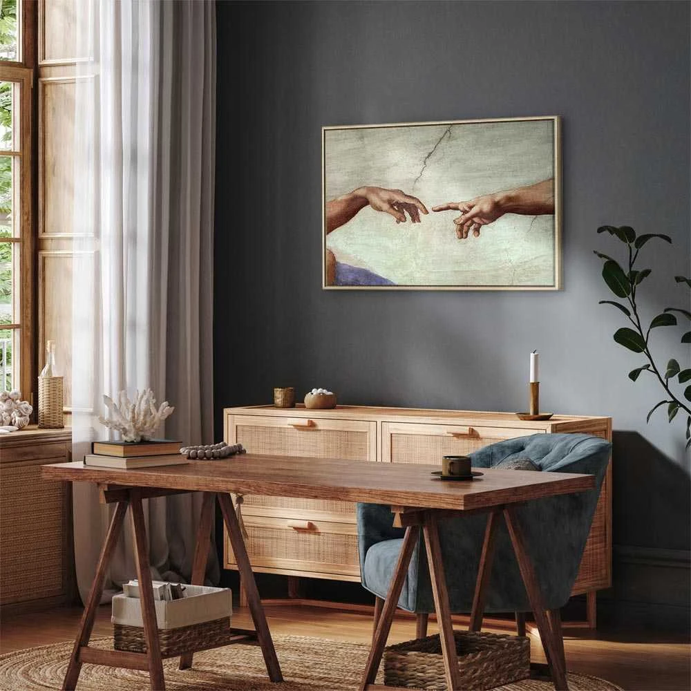 Artgeist Paveikslas - Michelangelo – The Creation of Adam (hands)