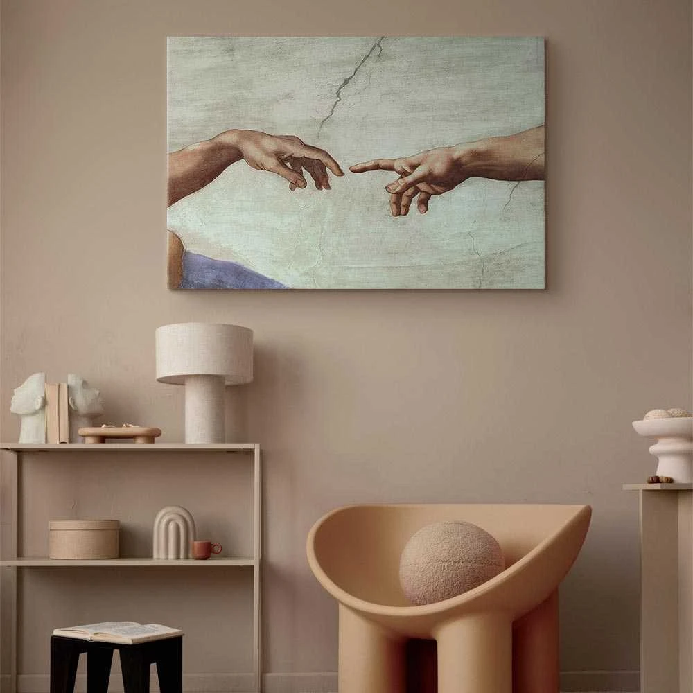Artgeist Paveikslas - Michelangelo – The Creation of Adam (hands)