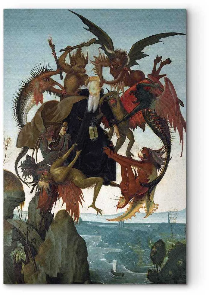 Artgeist Paveikslas - Michelangelo – The Torment of Saint Anthony