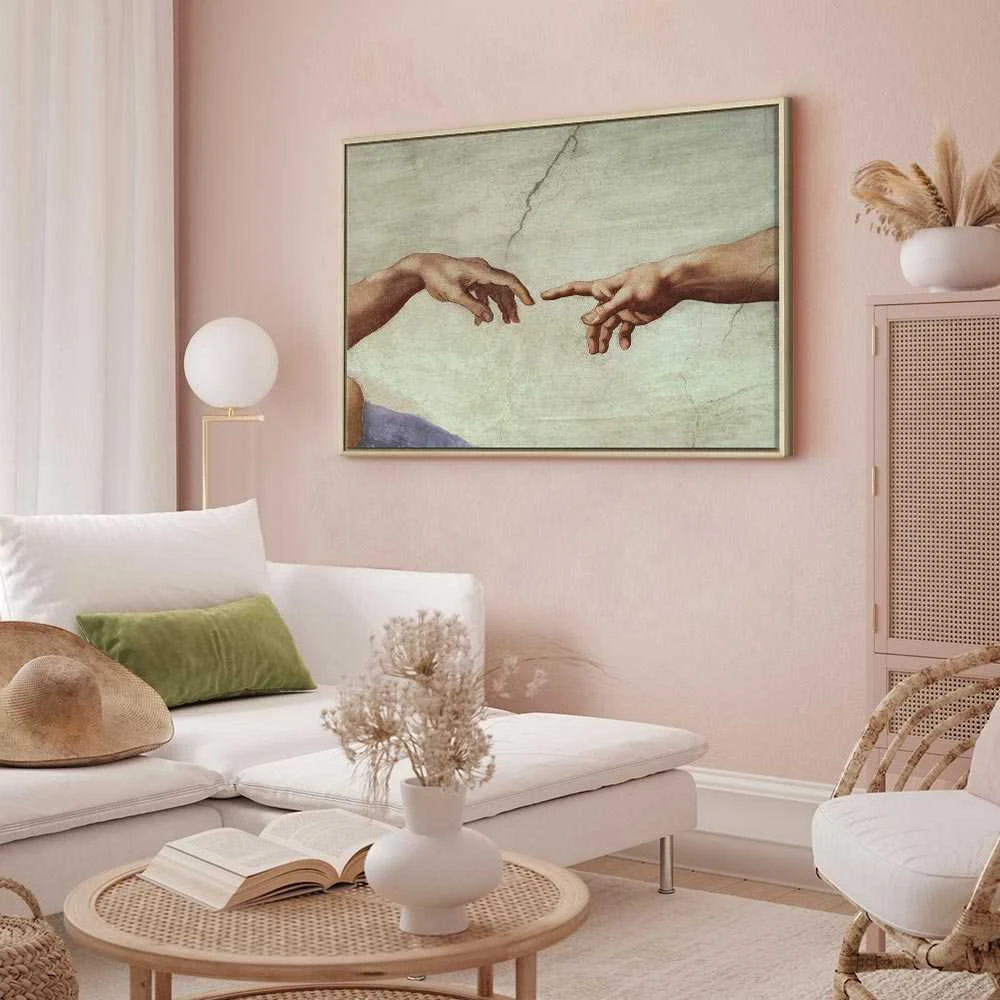 Artgeist Paveikslas - Michelangelo – The Creation of Adam (hands)