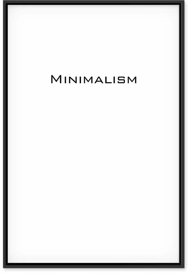 Artgeist Paveikslas - Minimalism (1 Part) Vertical