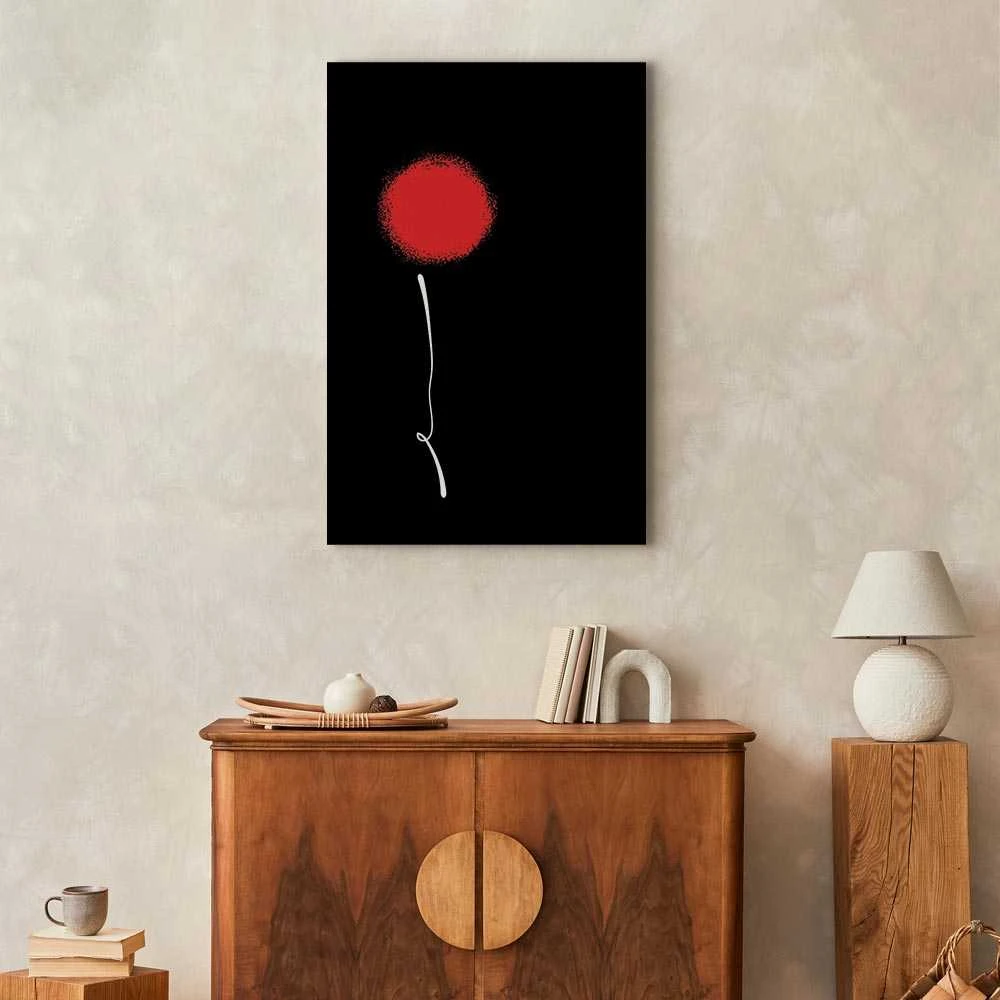 Artgeist Paveikslas - Minimalist Flower (1 Part) Vertical