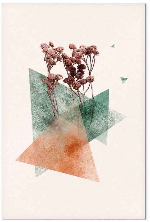 Artgeist Paveikslas - Modernist Flower (1 Part) Vertical