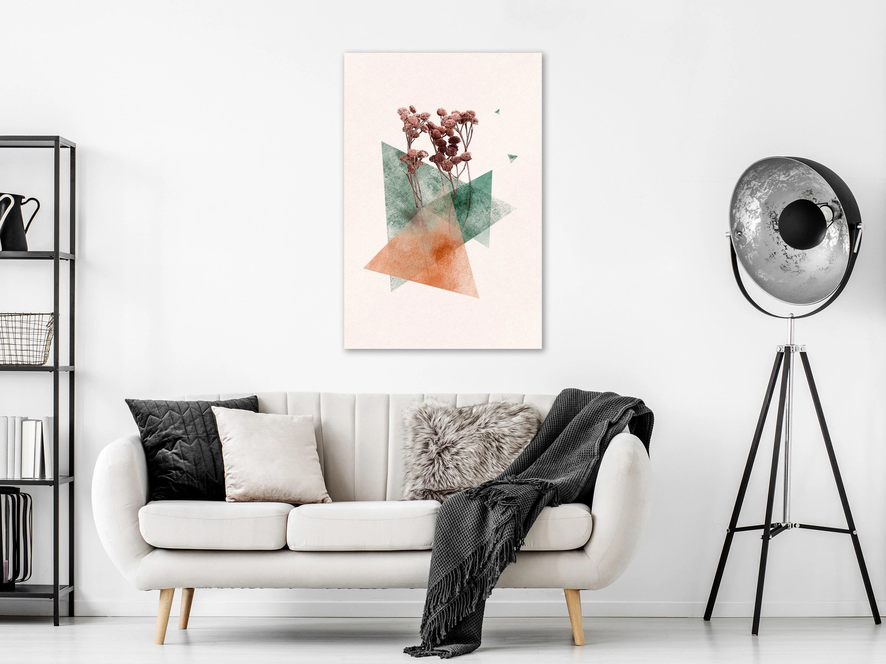 Artgeist Paveikslas - Modernist Flower (1 Part) Vertical