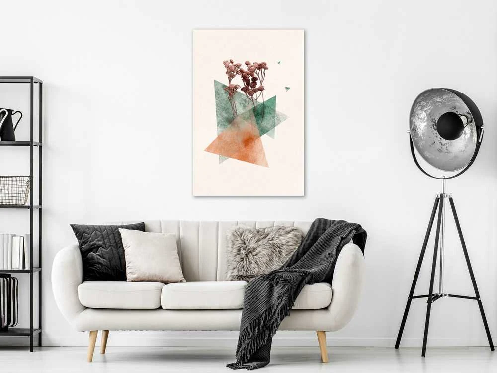 Artgeist Paveikslas - Modernist Flower (1 Part) Vertical