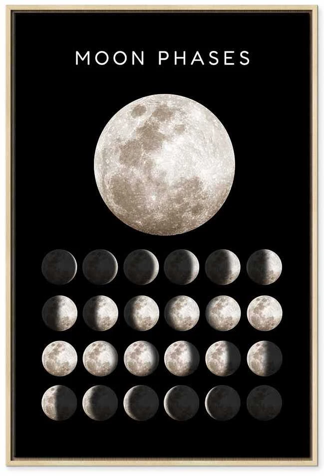 Artgeist Paveikslas - Moon Phases (1 Part) Vertical