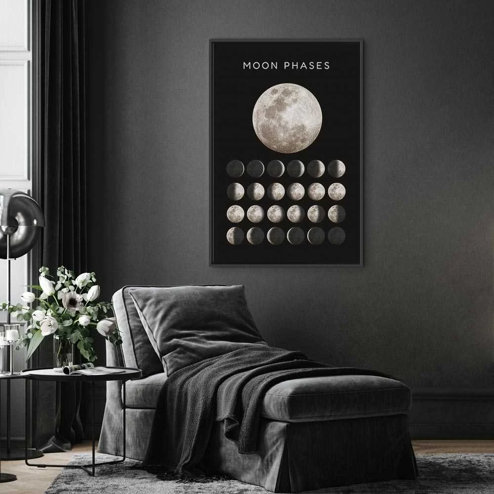 Artgeist Paveikslas - Moon Phases (1 Part) Vertical